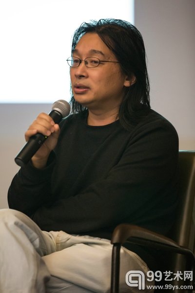 批评家汪民安在对话现场