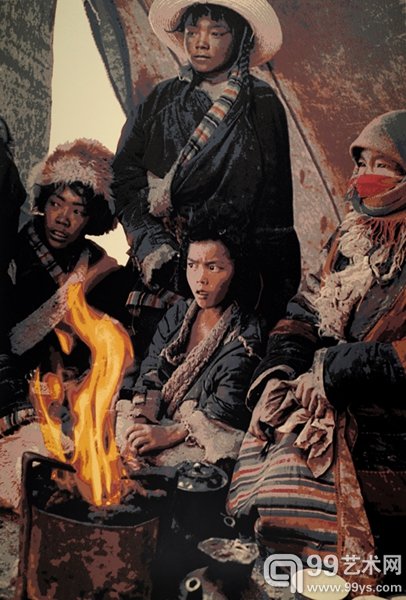 李小可 《江源人家》 2008年 88×59