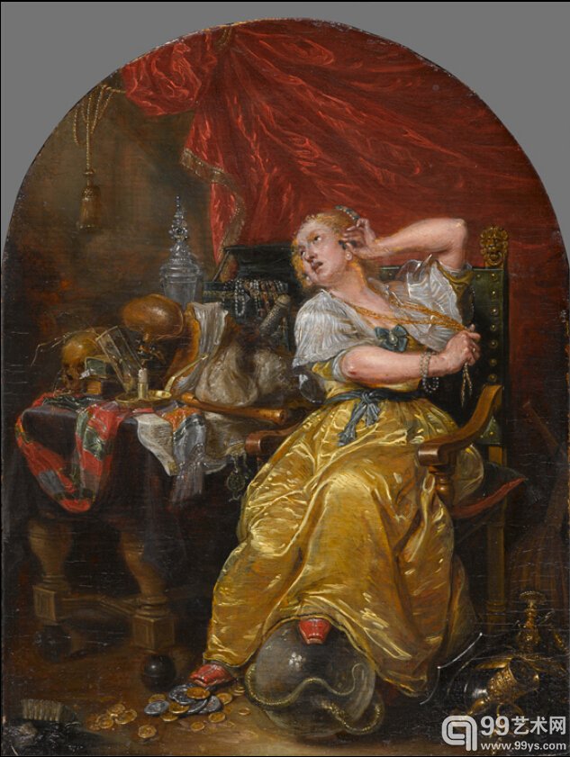 Matthijs van den Bergh《虚荣的寓言》