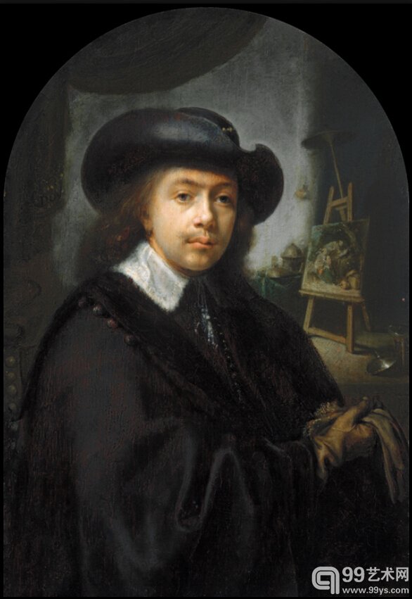 Gerrit Dou《自画像》