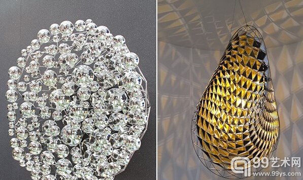 neugerriemschneider的展位为Olafur Eliasson举办了一个个展