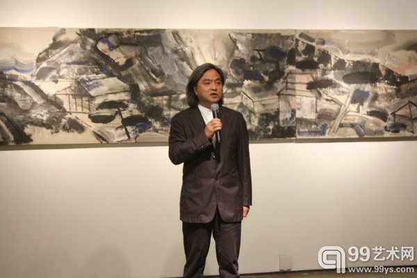 上海美术家协会副主席、上海大学美术学院院长汪大伟先生