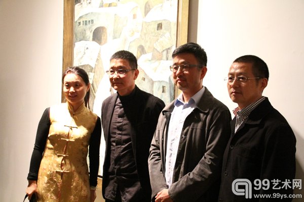活动现场好友合影