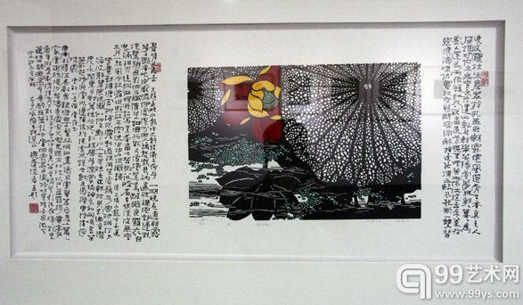 现场展出作品
