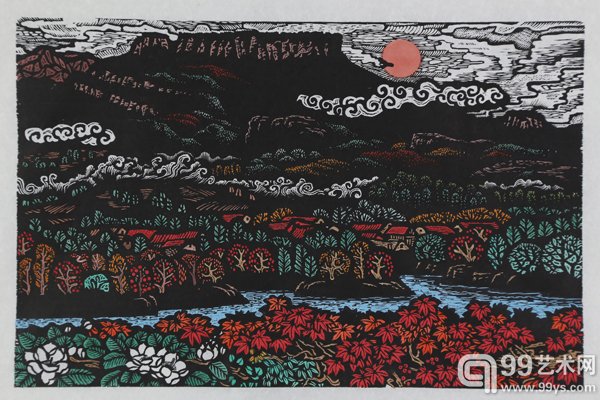 现场展示作品