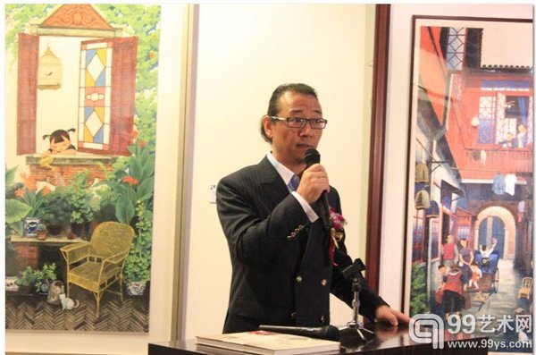李守白先生接受记者提问