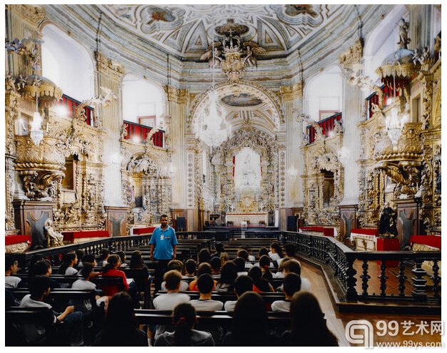 THOMAS STRUTH作品《Igreja Matriz de Nossa Senhora do Pilar, Ouro Preto》, 2004