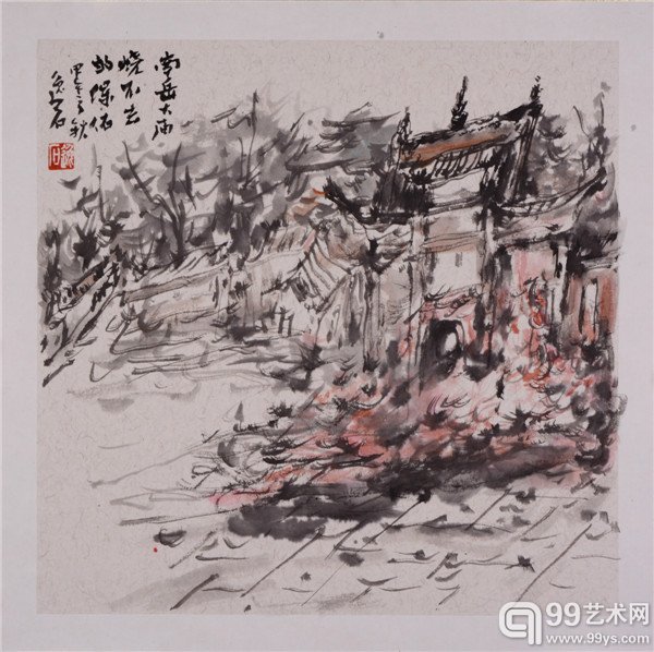 湖南写生-山水 (1)
