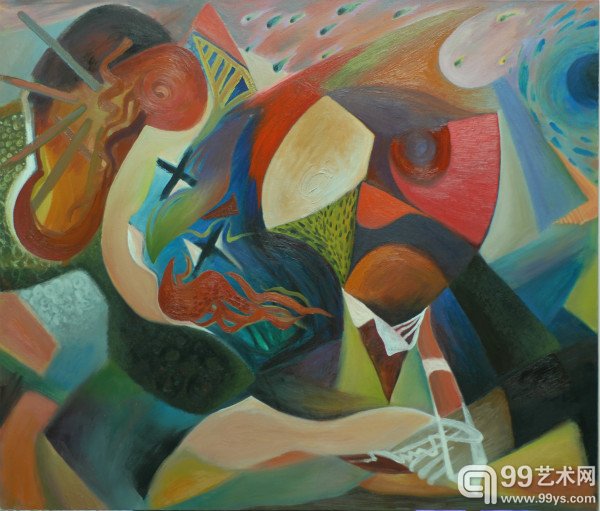 小学生　布面油画　106x127cm 2008