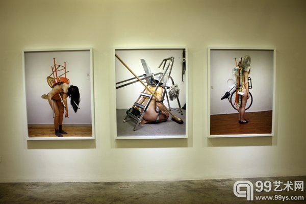 活动现场展示作品