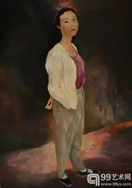 毛焰《古典女子》