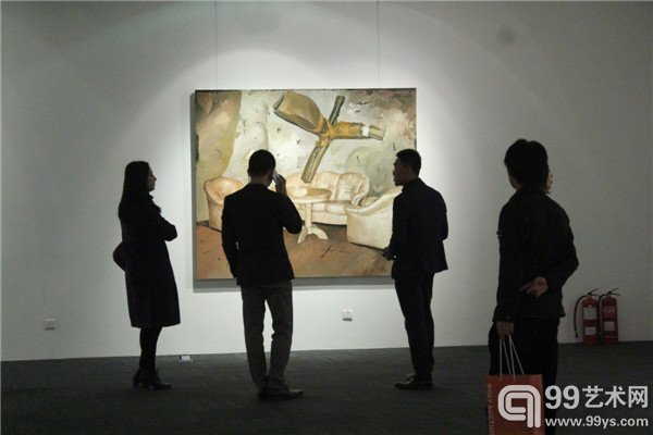 “目光所及——后金融危机时代的中国新绘画”展现场