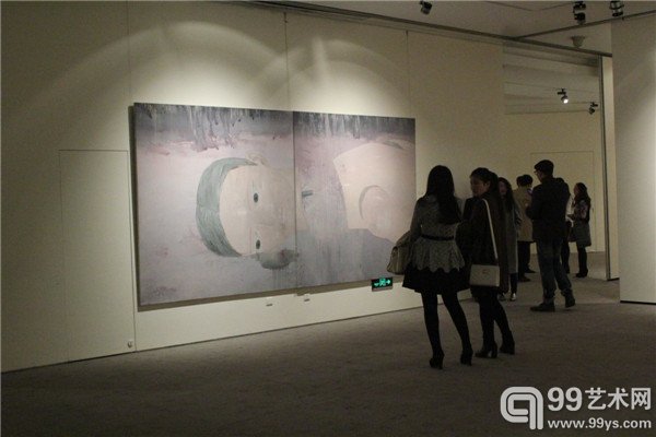 “目光所及——后金融危机时代的中国新绘画”展现场