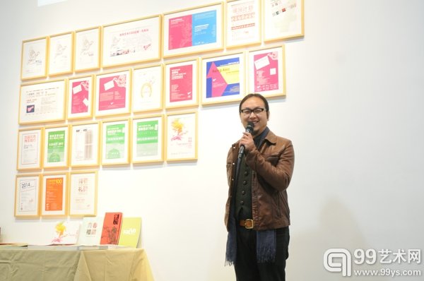 “青年艺术100”艺术家代表冯一尘现场发言