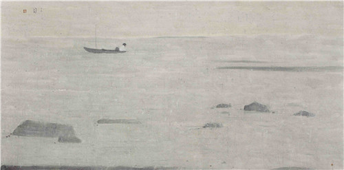 杜小同 记忆之海 112.5 x229.8cm 2011年