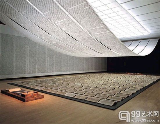 图为Xu Bing 