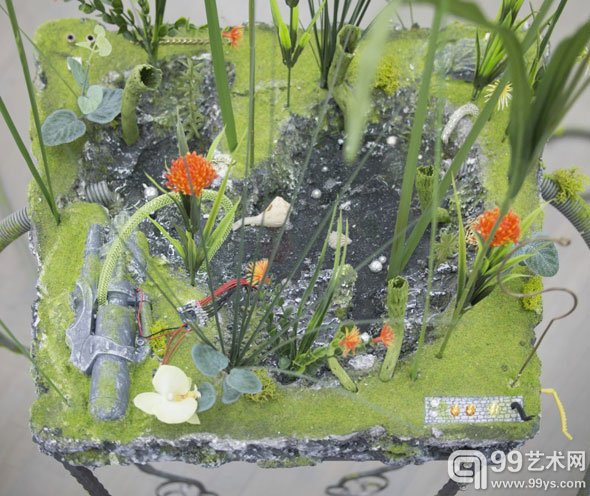 画廊群展《拿着火炬和长矛的黑夜》