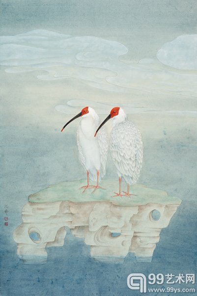 沈玮  家园系列·依赖第三方 111.3×74.2cm 2013