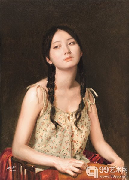 刘宇 《自在》 2012 布面油画 70X50cm