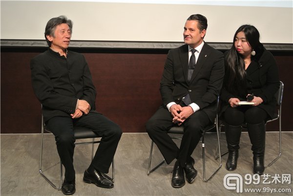 中央美术学院院长范迪安回答记者提问
