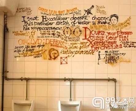 厕所涂鸦