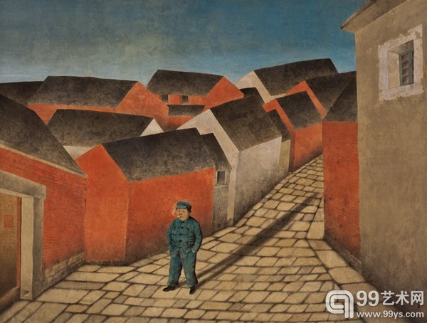 余启平 《归路归路》 纸本设色 .jpg