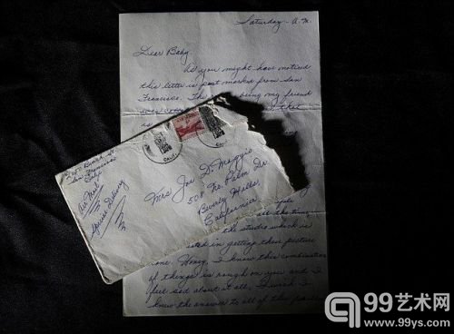 1954年10月9日，玛丽莲梦露收到的情书。
