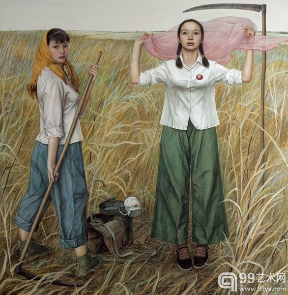 《青春纪事之六--离离原上草》刘孔喜 2014年北京艺融 5,520,000元成交