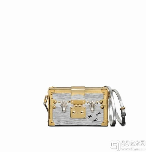 拍品编号3679 金色及银白色EPI女装系列牛皮PETITE MALLE提包附肩带 路易威登；2004年 港币15,000-20,000 美元2,000-2,600