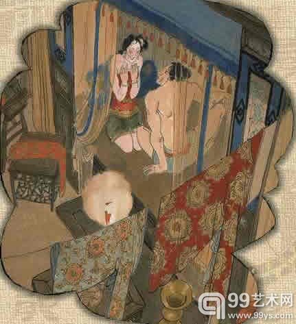 戴敦邦《金瓶梅》作品