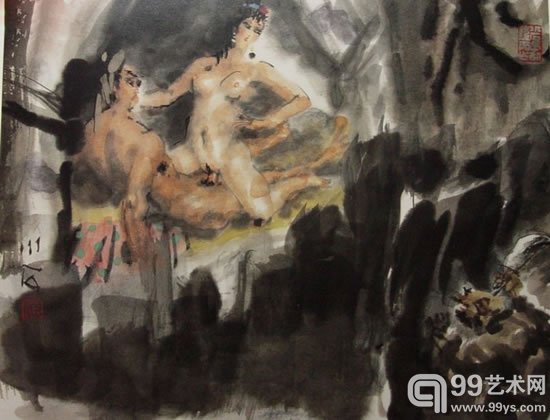 傅小石作品