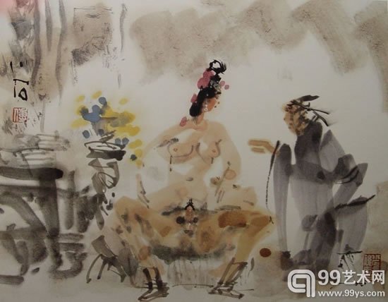 傅小石作品