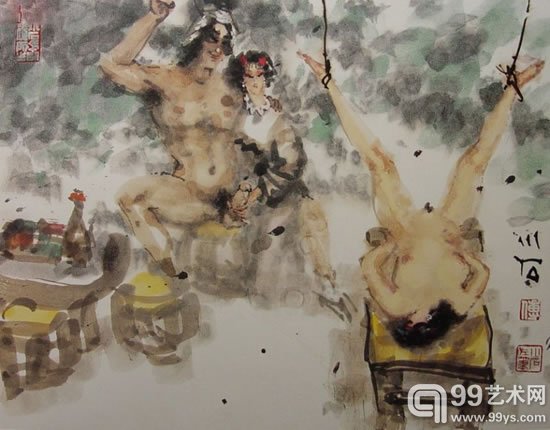 傅小石作品