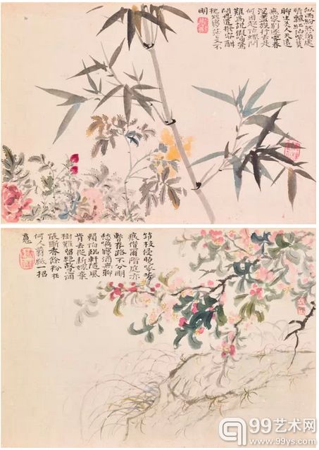 石涛《花卉册》