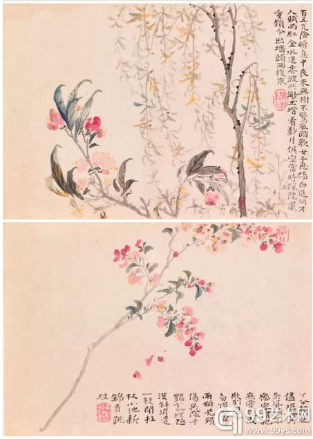 石涛《花卉册》