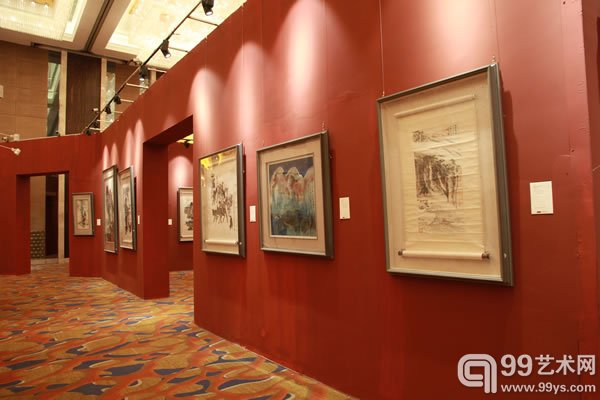 荣宝斋（济南）2014首届拍卖会预展现场