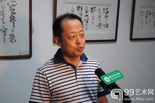 寇克让先生接受雅昌艺术网采访
