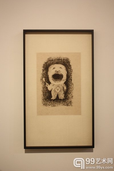 展出的作品草稿