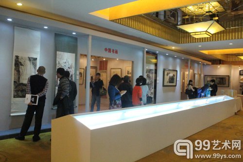 华辰2014秋拍预展现场