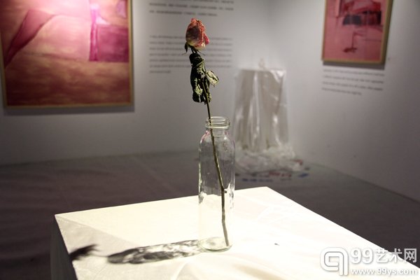 活动现场展出作品