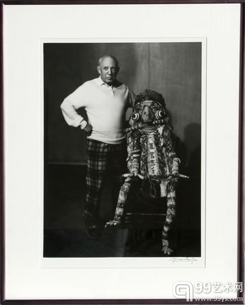 吕西安·克雷格(Lucien Clergue)镜头中的画家毕加索
