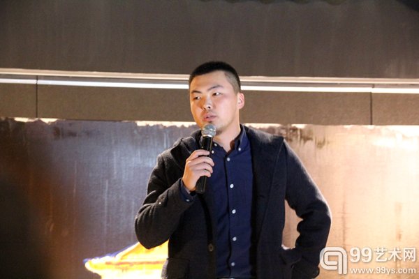策展人石冠哲致辞