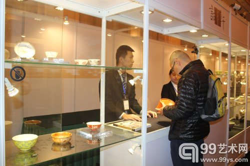 诚轩2014秋拍预展现场
