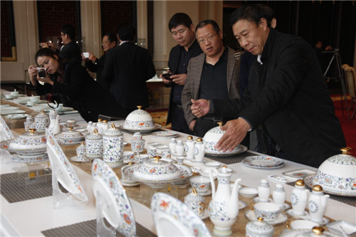 2014APEC首脑用瓷展