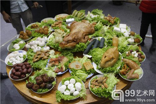 文博会现场 奇石宴