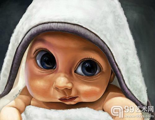 充满爱意的作品