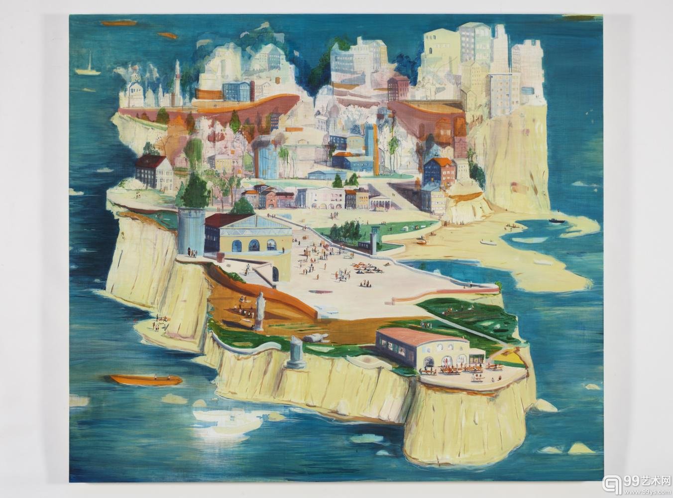 朱尔斯·德·贝兰库尔作品《珍宝岛》（Fortune Island）