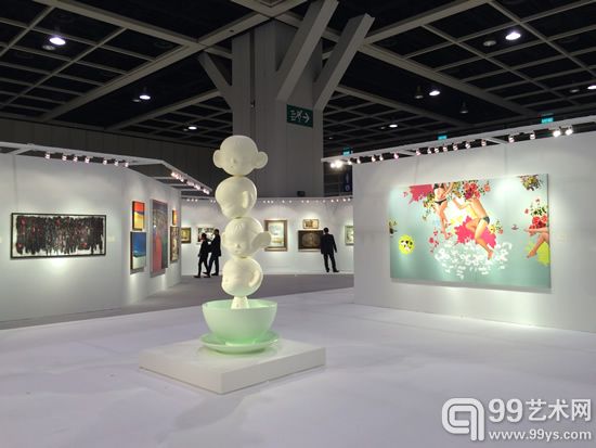 香港佳士得2014秋拍预展现场