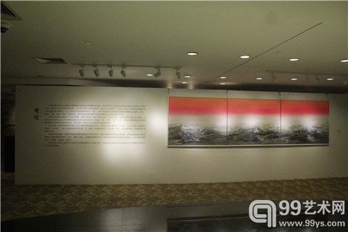 “观•境”余萍、陈锋作品展开幕现场
