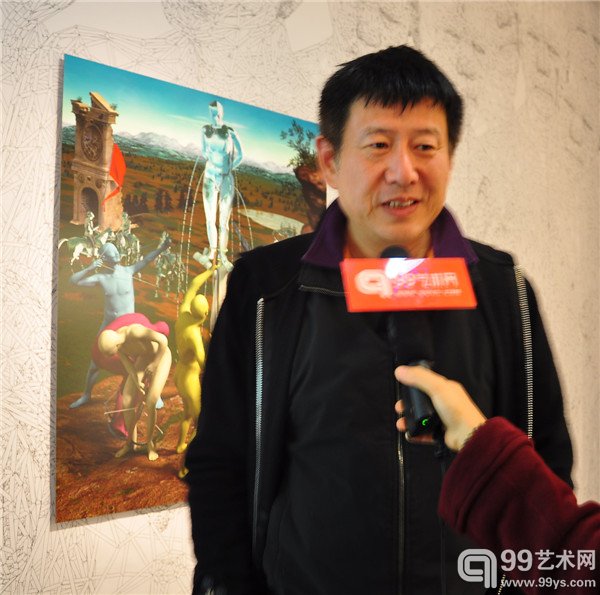 艺术家周春芽接受99艺术网采访